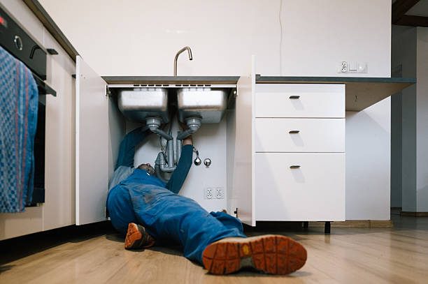 Professional Plumbing technician working in Oneco, CT